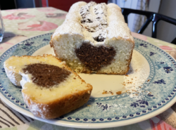 plumcake con cuore dentro